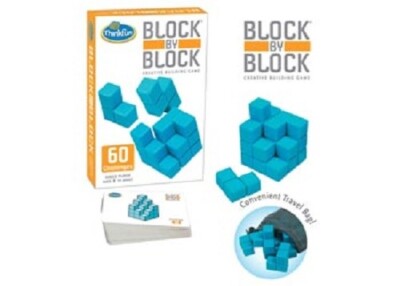 Thinkfun Logic Game - Block By Block - With 60 Challenges