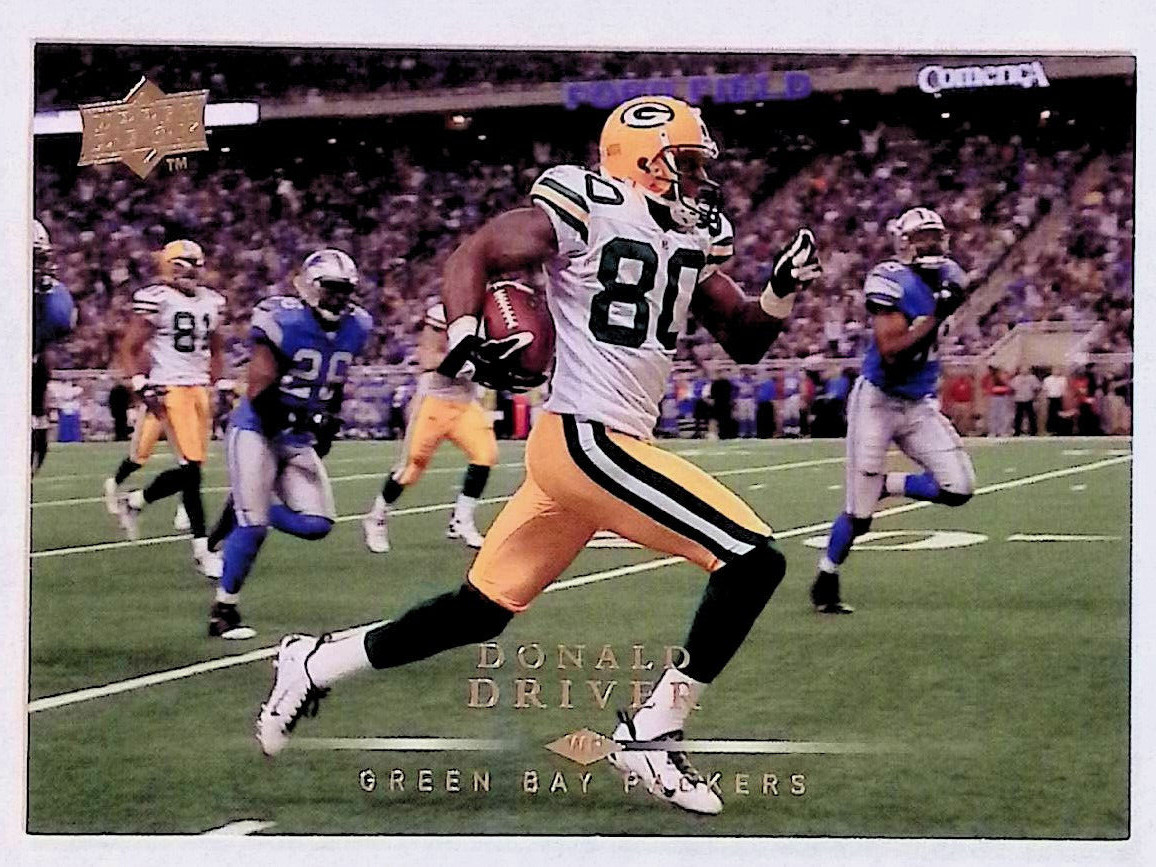 Donald Driver 2008 Upper Deck Football #71 Green Bay Packers