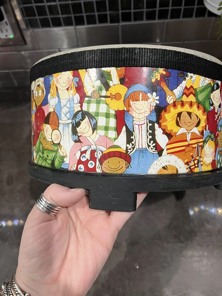 Remo RH-5010-00 Rhythm Club Floor Tom Drum - Rhythm Kids 10" alrededor del mundo Foto 3 de 4