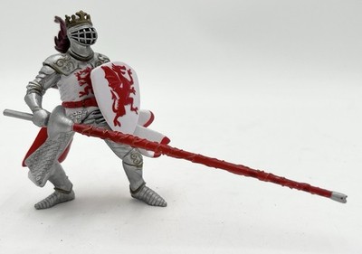 Papo 2006 Medieval Fantasy Red Dragon King Hand Painted Figure