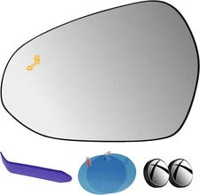 EAP Driver Side Mirror Glass Compatible with Kia K5 2020-2025, Heated with Bl...