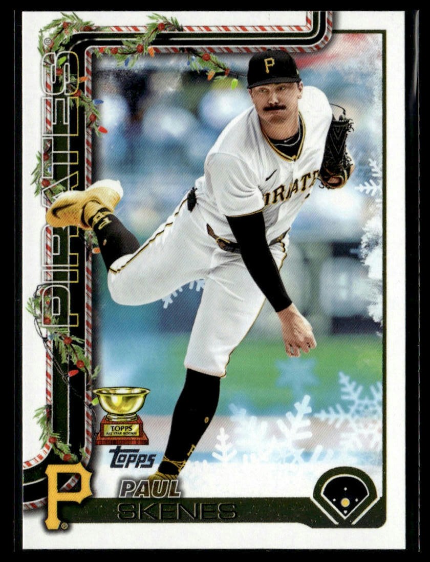 2025 Topps Holiday #H70b Paul Skenes