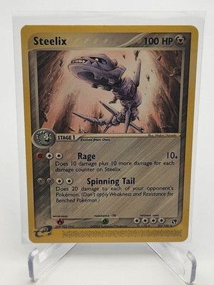 2003 Pokémon Sandstorm E-Series Steelix 23/100 Non-holo Rare LP Nintendo TCG 