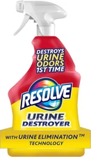 Resolve Urine Destroyer Pet Stain & Odor Remover Spray 32 oz Carpet Cleaner