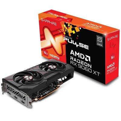 Video Cards Sapphire PULSE RX 9060 XT GAMING OC 16GB GDDR6 128 bit 11350-03-20G
