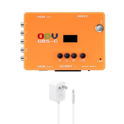 #ad Mcbazel ODV GBS C Component VGA Scart to VGA HDMI Scan Converter for orange $127.49