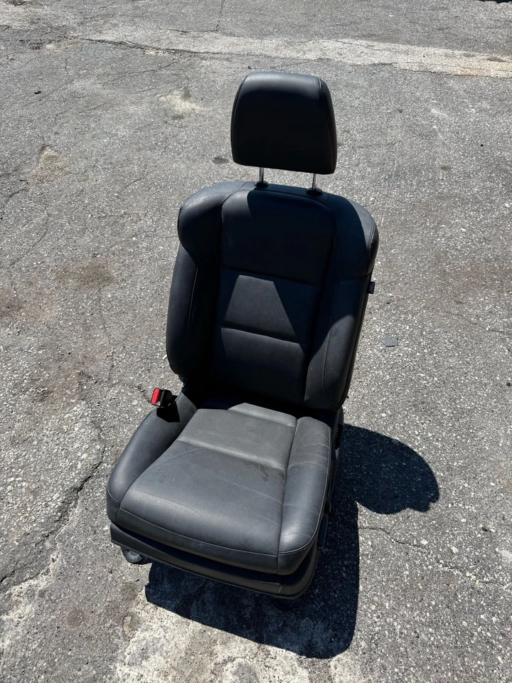 ACURA ILX 2013-2015 ASIENTO DELANTERO IZQUIERDO LADO DEL CONDUCTOR CUERO NEGRO MONTAJE OEM Foto 3 de 4