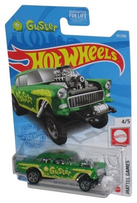 Hot Wheels Mattel Games (2020) Guster Green '55 Chevy Bel Air Gasser Toy Car 121