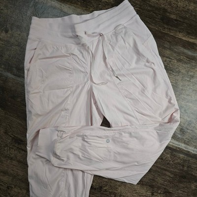 LULULEMON Beyond the Studio Jogger Women 8 Pink Excellent High Rise Dance