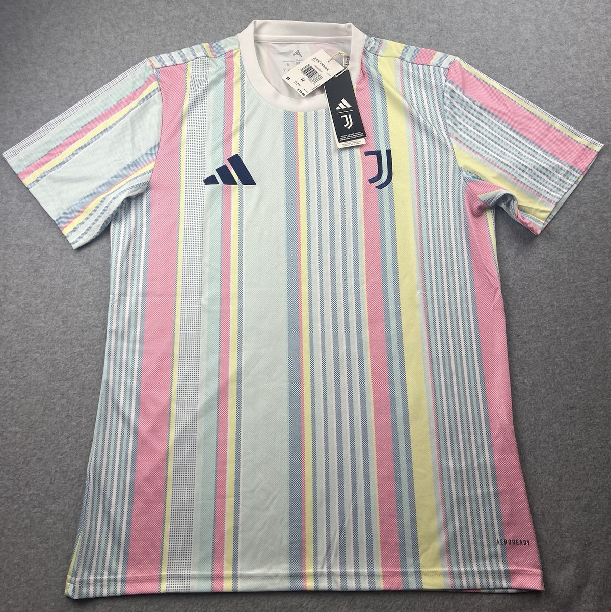 adidas Juventus 2025/26 Pre-Match Soccer Jersey Size Medium Slim