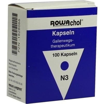ROWACHOL Weichkapseln, 100 St PZN 01828066