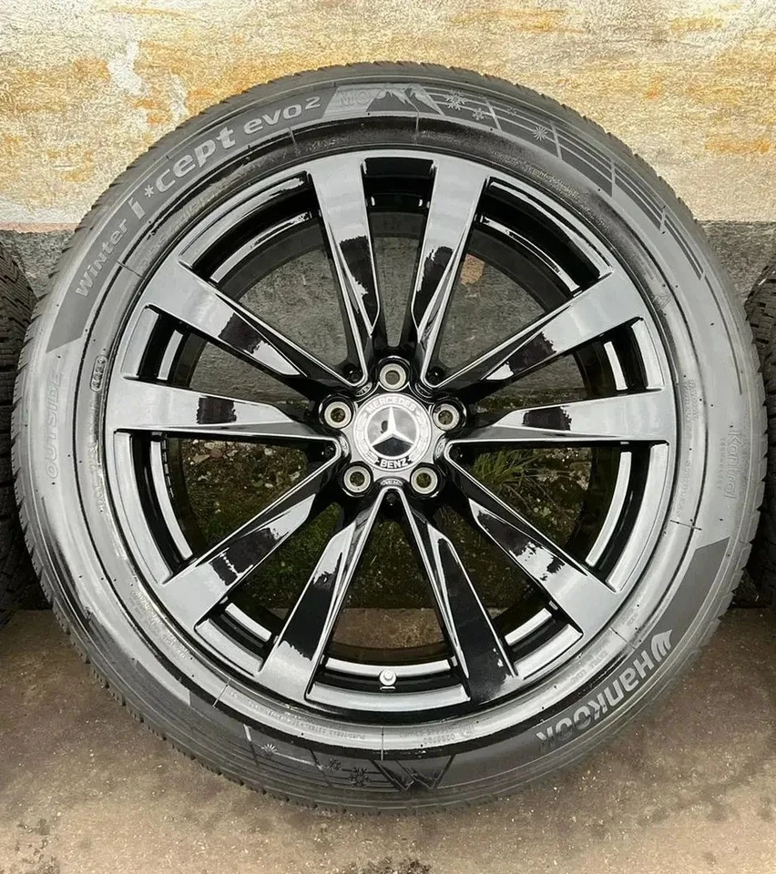 Original Mercedes S Klasse W223 V223 19 Zoll Winterräder Alufelgen DOT21 7-7,5mm - Bild 3 von 4