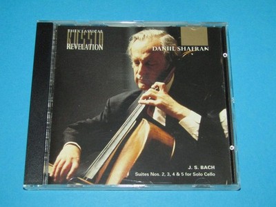 Daniil Shafran / Bach Suites For Solo Cello (UK 1999, Revelation RV 10086) - CD