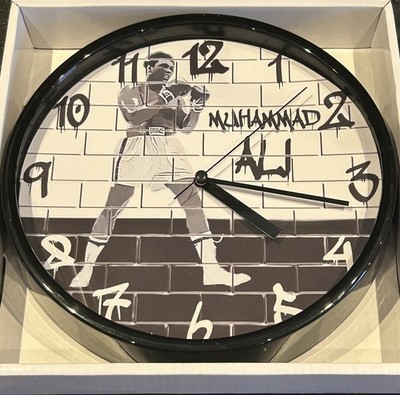 LIMITED EDITION G.O.A.T. KONVOLUT GRAFFITI QUARZ WANDUHR MUHAMMAD ALI