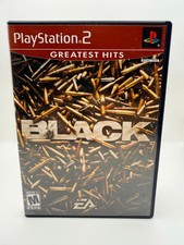Black - Sony PlayStation 2 - CIB