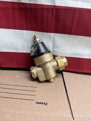 #ad #ad Watts 3 4” In Line Water Pressure Reducing Valve Female Brass Lead Free NOB $37.99
