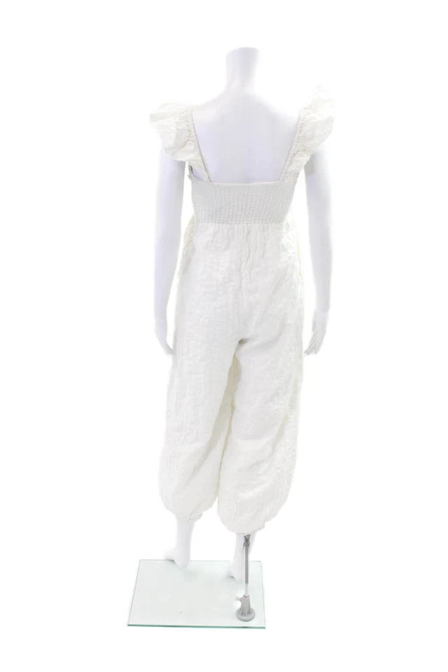 Mono blanco sin mangas Free People para mujer talla XS Foto 3 de 4
