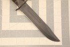Reproduction USMC Marine Corps KA-BAR Olean NY Fighting Knife & Leather Sheath — photo 3