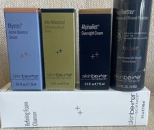 SKINBETTER Alto Advanced, Mystro, Overnight, Cleanser, Sunbetter 5 Pieces Fresh