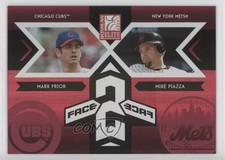 2005 Donruss Elite Face 2 Face Red 227/750 Mark Prior Mike Piazza #3 HOF 1k2s