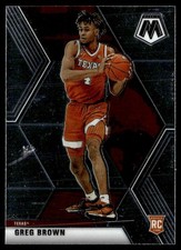 2021-22 Panini Chronicles Draft Picks Greg Brown III Rookie NCAA #264