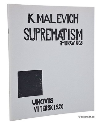 Patricia Railing: Kazimir Malevich - Suprematism 34 Drawings | Artists Bookworks