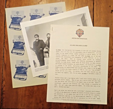 LOS LOBOS vintage 1987 press kit. 8x10 photo, press release in original folder