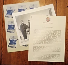 LOS LOBOS vintage 1987 press kit. 8x10 photo, press release in original folder