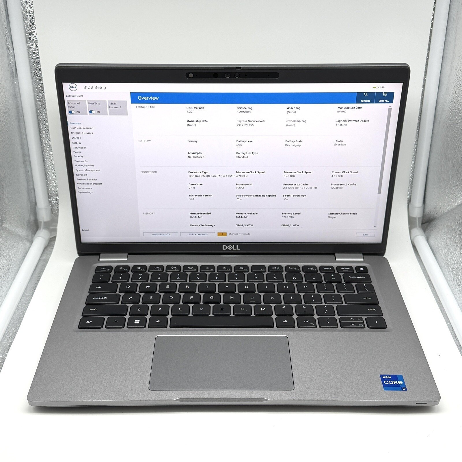 Dell Latitude 5430 14" FHD | i7-1255U | No SSD/RAM | Excellent Batt. | Win COA
