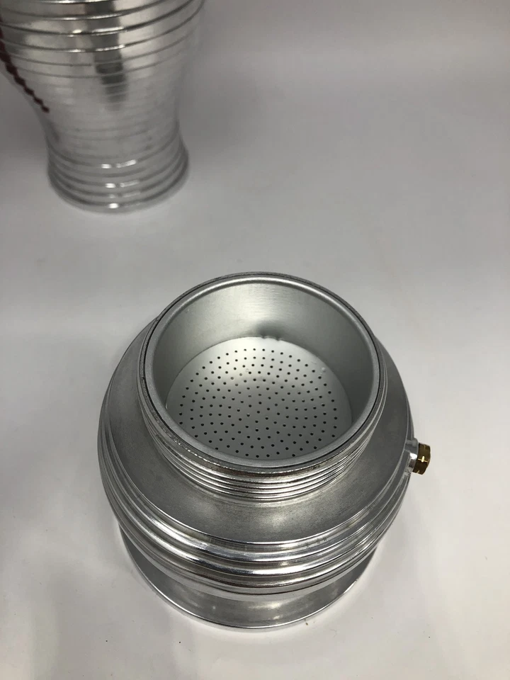 Alessi MDL02/6 R Pulcina Estufa Superior Cafetera Espresso 6 Tazas en Aluminio... Foto 2 de 4