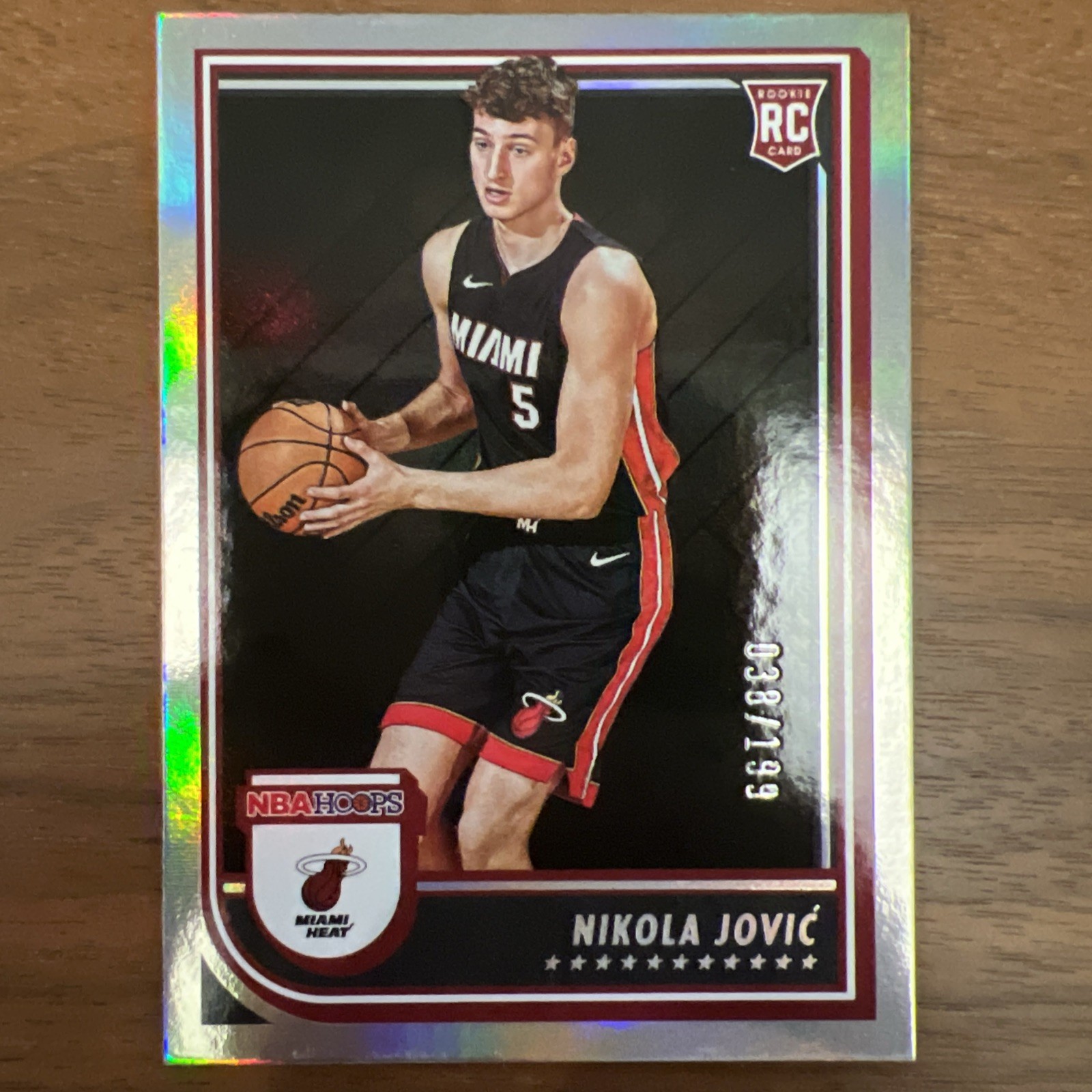 NIKOLA JOVIC 2022-23 PANINI NBA HOOPS PREMIUM SILVER /199 #256 ROOKIE RC SP