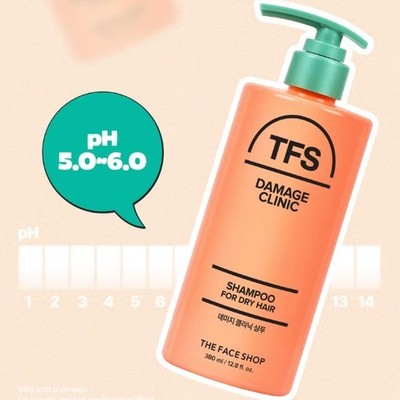glutathione shampoo THE FACE SHOP TFS Damage 380ml Repairs & Strengthens Hair Care K-Beauty BPC-157 - Nordic Signal