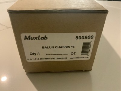 Muxlab 500900 Rackmount Balun Chassis (16)