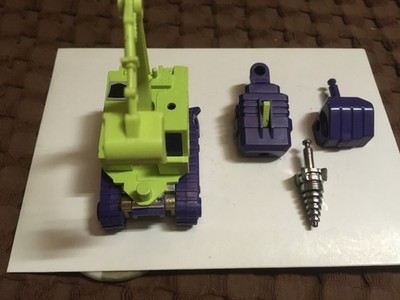 Vintage 1985 G1 Transformers Constructicon Devastator - Scavenger