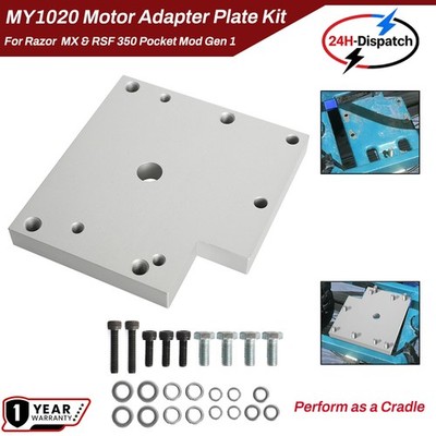 MY1020 Motor Adapter Plate For Razor MX350 RSF Pocket Mod Gen1 Steel Mount Kit