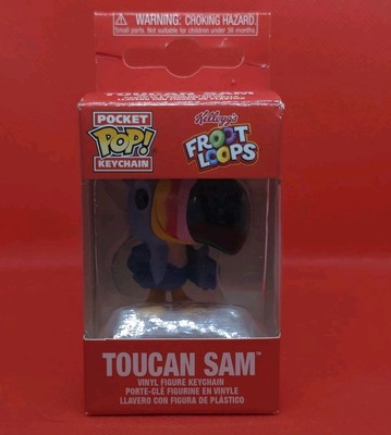 Funko Pocket Pop! Schlüsselanhänger Gewölbt Kelloggs Froot Loops Tukan Sam Müsli Maskottchen