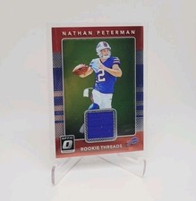 NATHAN PETERMAN 2017 Donruss Optic Rookie Threads Jersey BUFFALO BILLS 