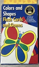 Colors And Shapes Flash Cards And Games