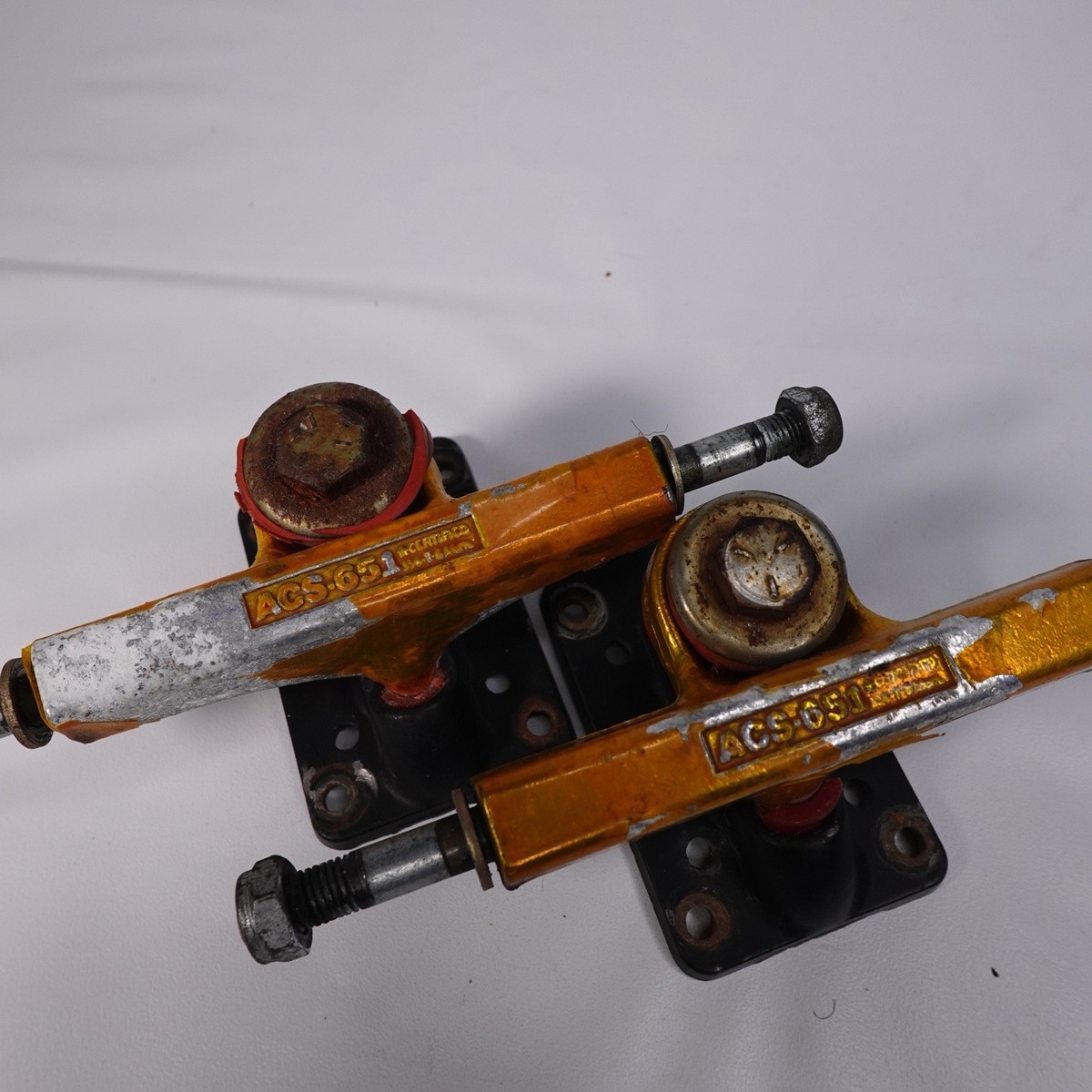 Vintage 70s ACS 651 Skateboard Trucks | eBay