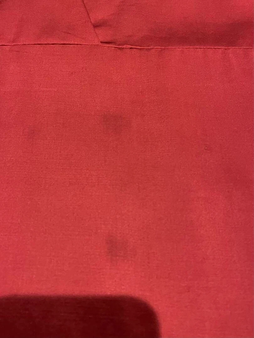 Abito smanicato donna Maison Margiela 4 taglia 36 rosso vino bordeaux asimmetrico