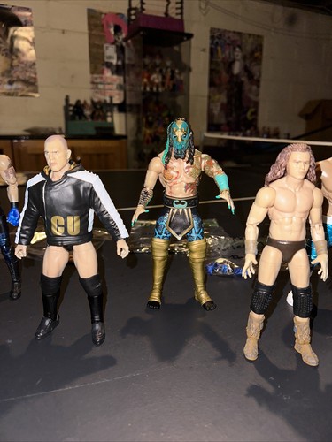 Lot of 6 AEW Jazwares wrestling action figures with Accessories Cody
