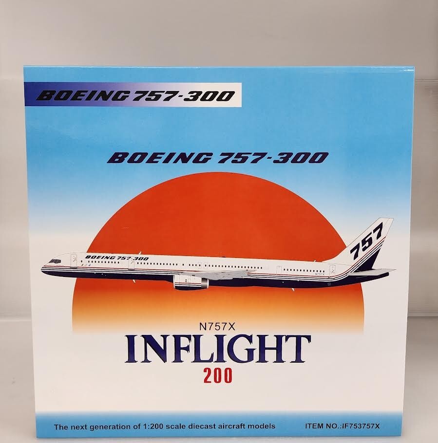 航空機・ヘリコプター Inflight 1:200 B757-300 N757X Inflight 1:200 B757-300 N757X - メルカリ