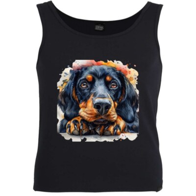 Tank Top Dackel Dachshund Teckel Jagdhund Jagt Dackelwelpe Dackelschule 402866s