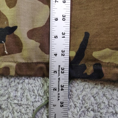 CAMO Coat, Cold Weather, Field, Woodland Men's Large-Long 8415-01-099-7839 - Picture 13 of 13