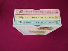Beatrix Potter Baby Photograph Photo Album set of 3 books - new in box