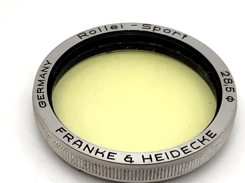 Rollei Filtro Colore Giallo Sport Per Rolleiflex f/3.5 Tessar Xenar (R I) - Bild 1 von 1