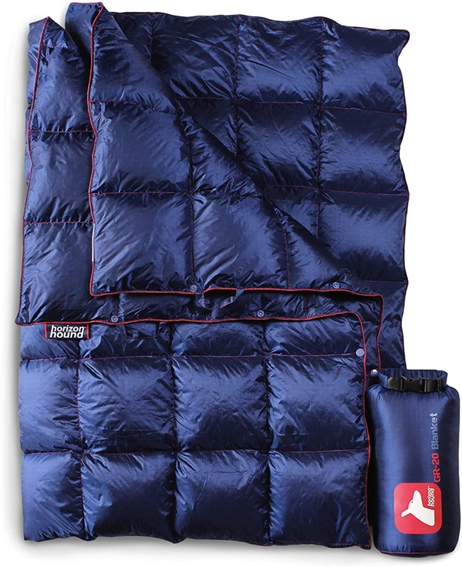 Horizon Hound Down Camping Blanket Outdoor Lightweight Packable Down