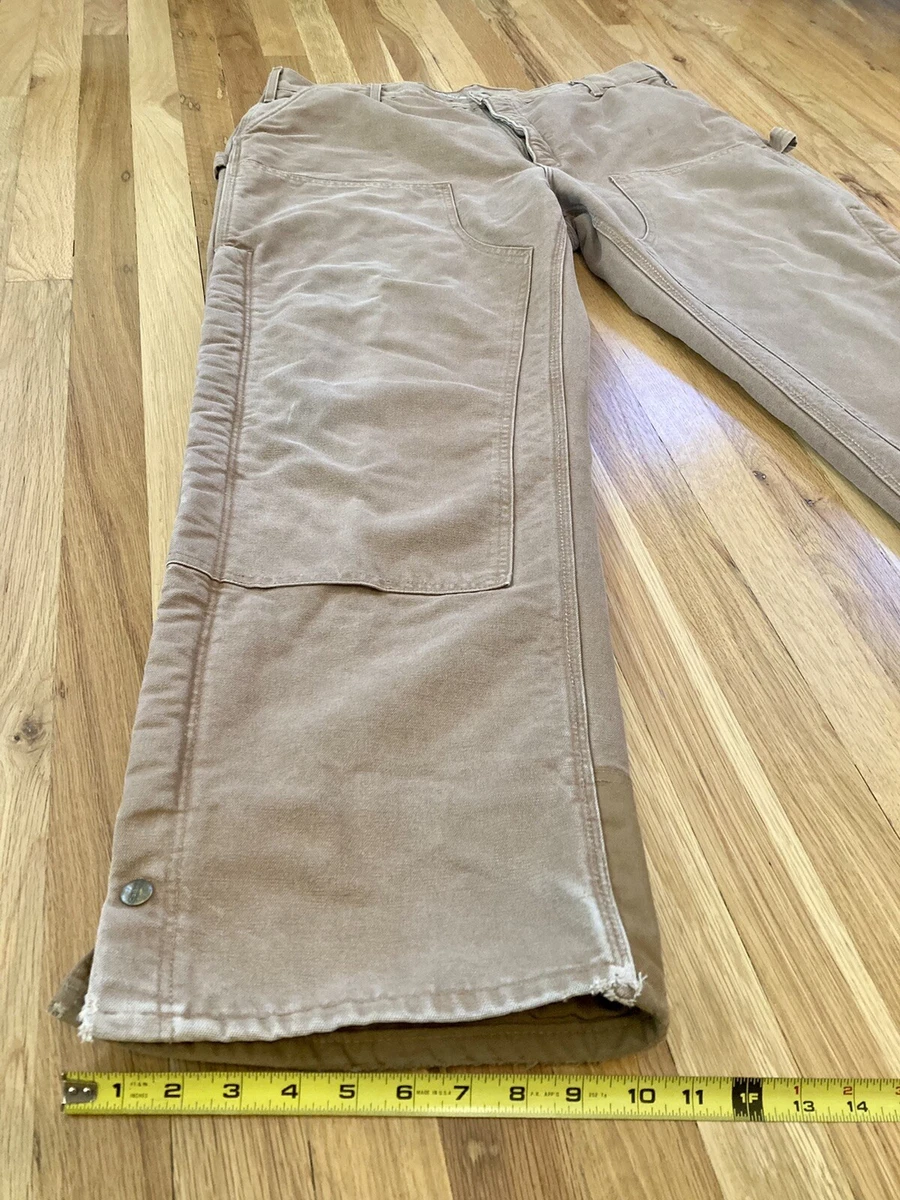 Carhartt sherpa deals lined pants