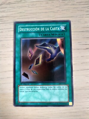 Yu-Gi-Oh! - Destrucción de la Carta - BIY-S042 1ª edición Español 1996