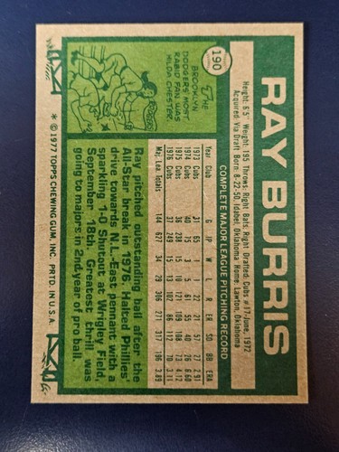 1977 Topps Baseball Cards Complete Your Set You Pick Choose Each #1 - 300 - Picture 167 of 281
